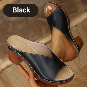 🌸Women's thick heel orthopedic sandals