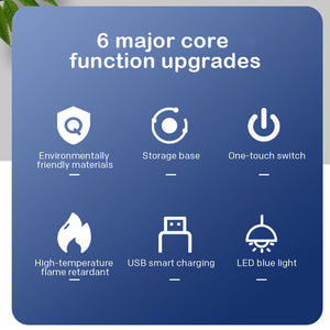 💥Universal storage round power strip
