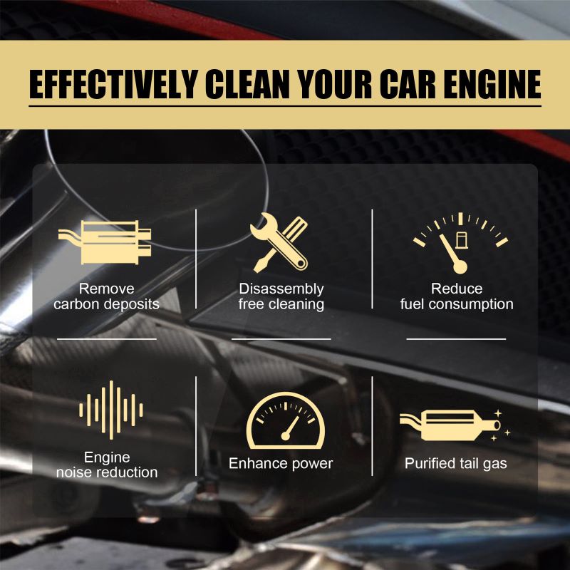 Engine catalytic converter cleaner