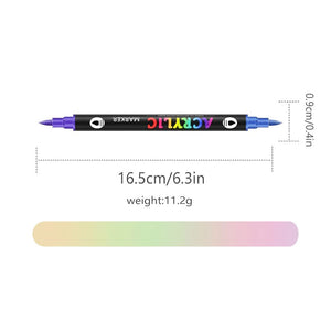 Double-Headed Acrylic Paint Pen