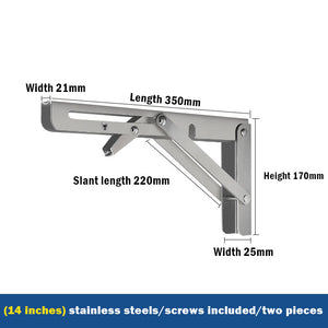 Triangle Bracket Wall Mount (2 Pack)