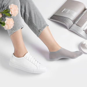 Ultra-thin lining non-slip invisible socks