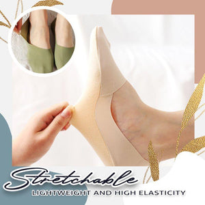 Free Cut Non Slip Ice Silk Socks - 3 Pairs