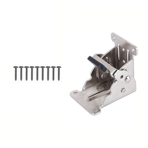 Table support self-locking hinge