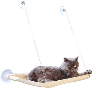 Window-Mounted Cat Hammock