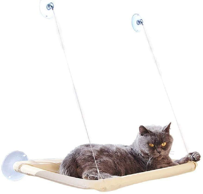 Window-Mounted Cat Hammock