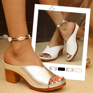 🌸Women's thick heel orthopedic sandals