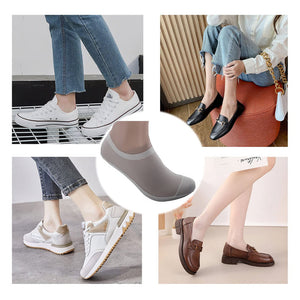 Ultra-thin lining non-slip invisible socks