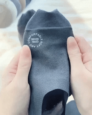 Ultra-thin lining non-slip invisible socks