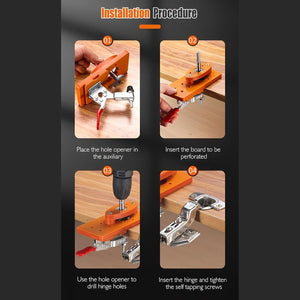 🖤35mm Hinge Hole Opener🔧📏🎁