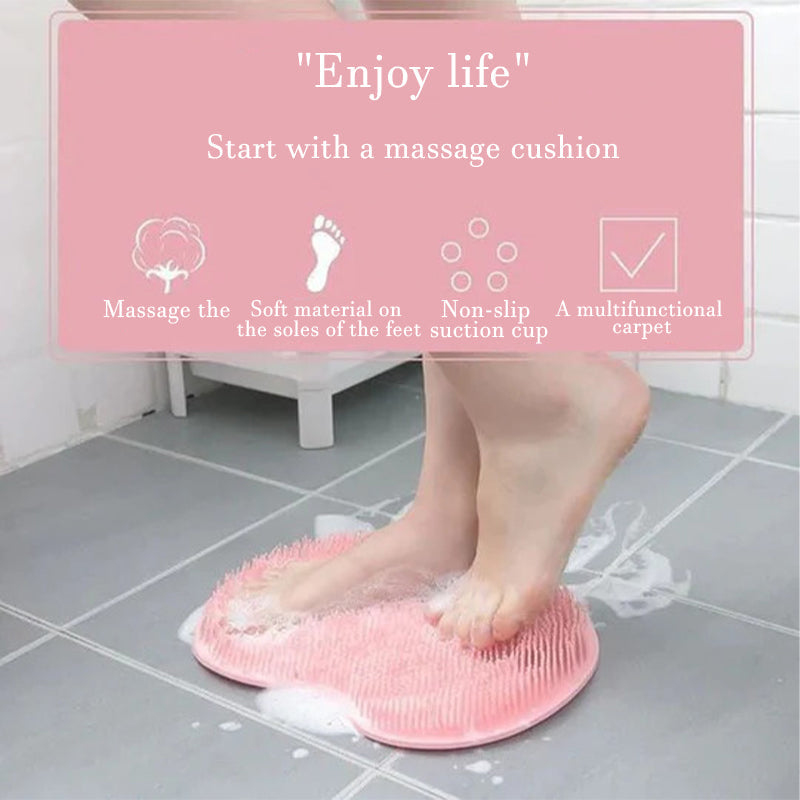 Shower Foot & Back Scrubber Massage Pad