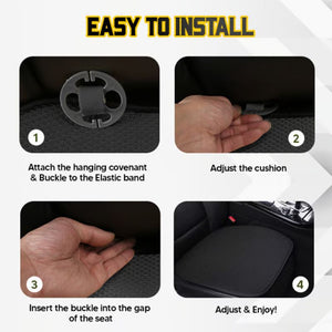 Breathable non-slip viscose filament car seat cover!
