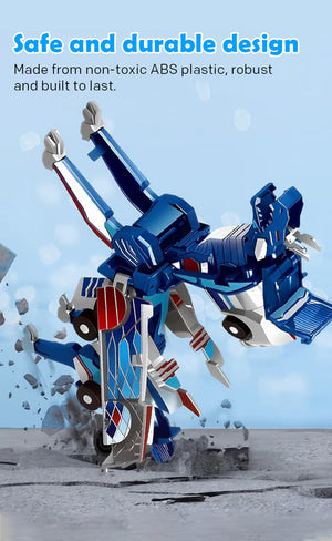 Collision deformation toy car