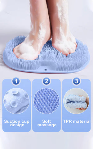 Shower Foot & Back Scrubber Massage Pad