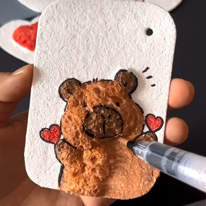 Foam Texture Painting