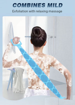 Silicone bath towel