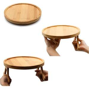 Wooden Sofa Armrest Side Table