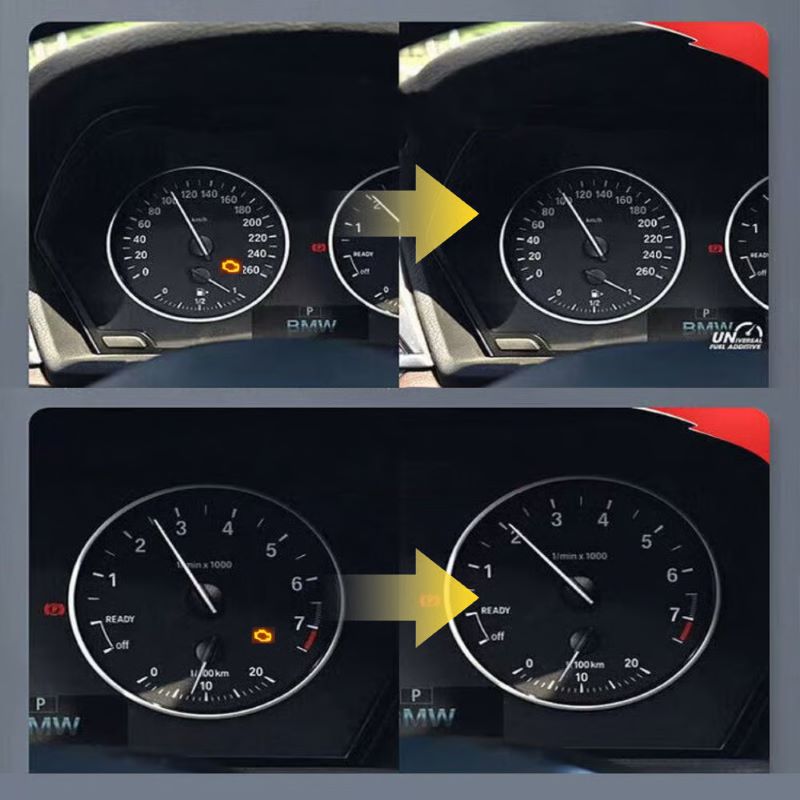 Engine catalytic converter cleaner