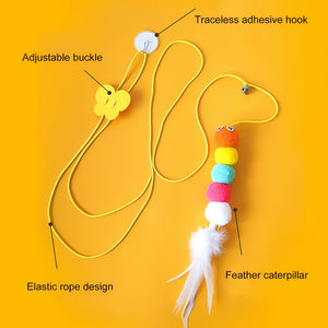 Hanging Door Bounce Cat Interactive Toy
