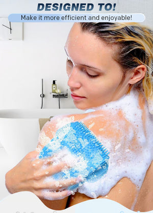 Silicone bath towel