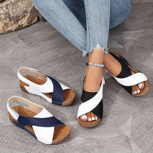 Super Comfortable Slant Heel Orthopedic Sandals for Women