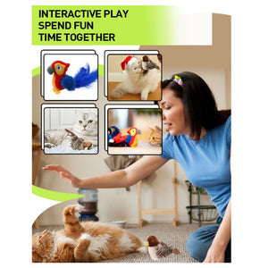 Simulation bird pet toy