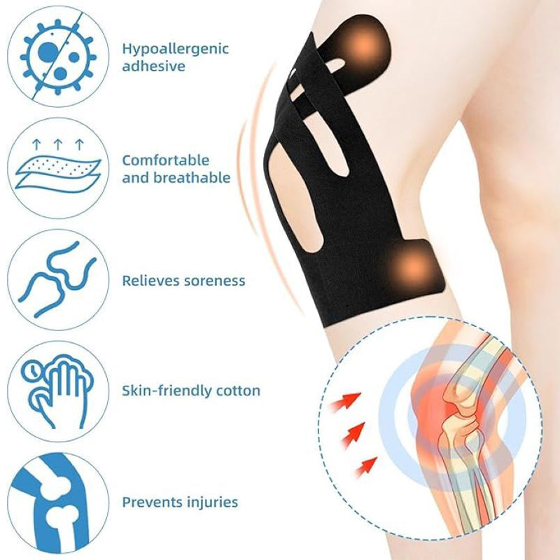 Knee meniscus protection belt (4 pieces)