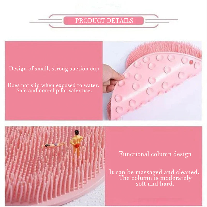 Shower Foot & Back Scrubber Massage Pad