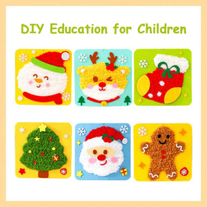 Christmas DIY Embroidery Doll Set