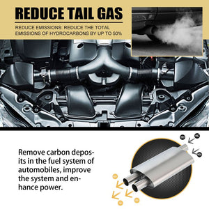 Engine catalytic converter cleaner