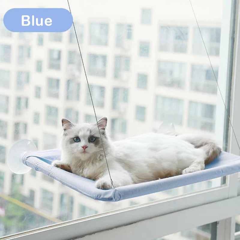 Window-Mounted Cat Hammock