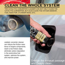 Engine catalytic converter cleaner